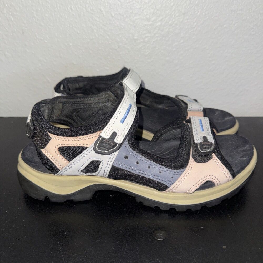 Ecco Women's Yucatan Offroad Leather Sandals Size 39/8